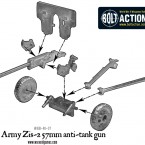 Soviet Zis-2 anti-tank gun – Construction Diagram