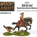 New: Hold The Line! Mounted Roman General And Warhound!