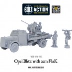 New: Opel Blitz with 2cm FlaK and Ammunition Trailer