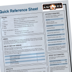 Download: Antares quick reference sheet PDF