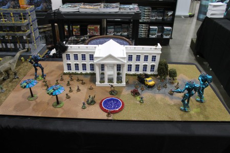 White House by the Terrain Tutor.  Models by Rob Chandler.