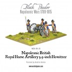 New: Napoleonic British Royal Horse Artillery 5.5-inch Howitzer