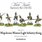 New: Napoleonic Nassau Light Infantry firing