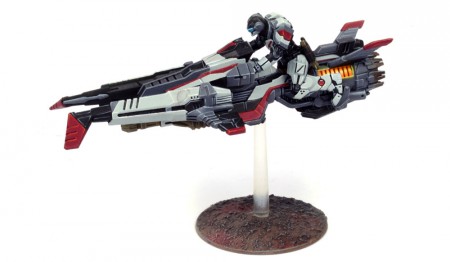 The Enforcer Jetbike was funded in the Deadzone: Infestation Kickstarter and like all Deadzone miniatures, can be used in Warpath.