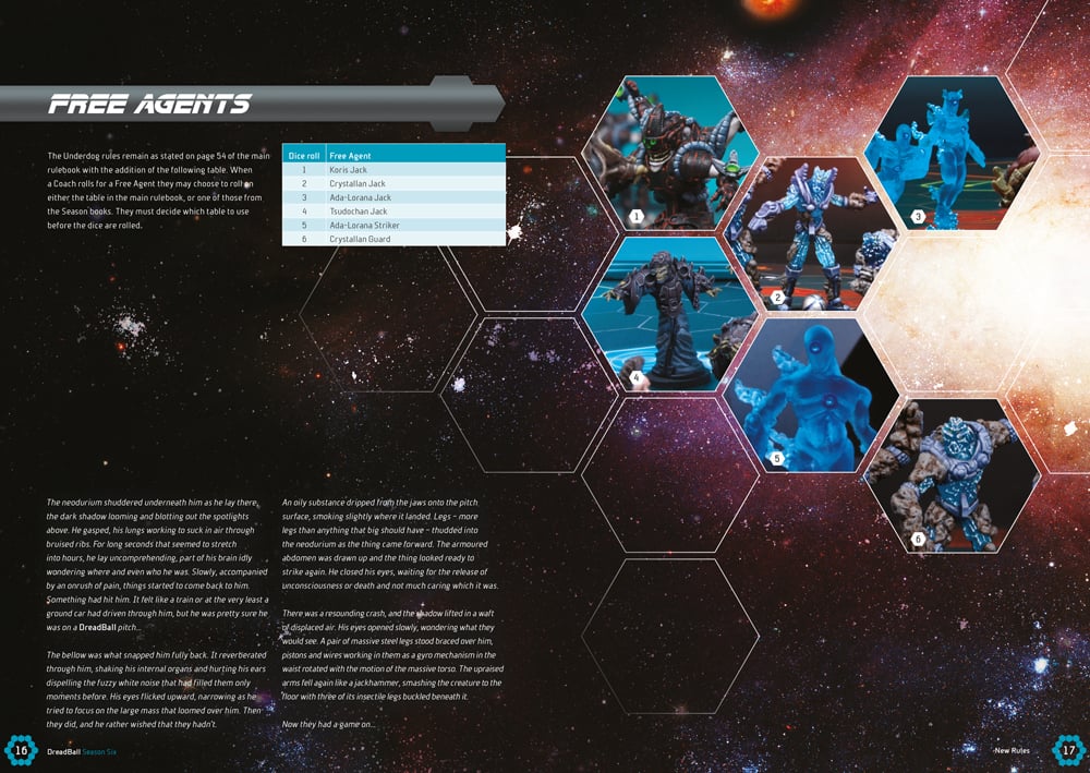 DreadBall Season Six - Rulebook Preview