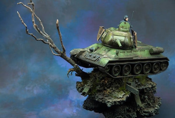 T34-Diorama