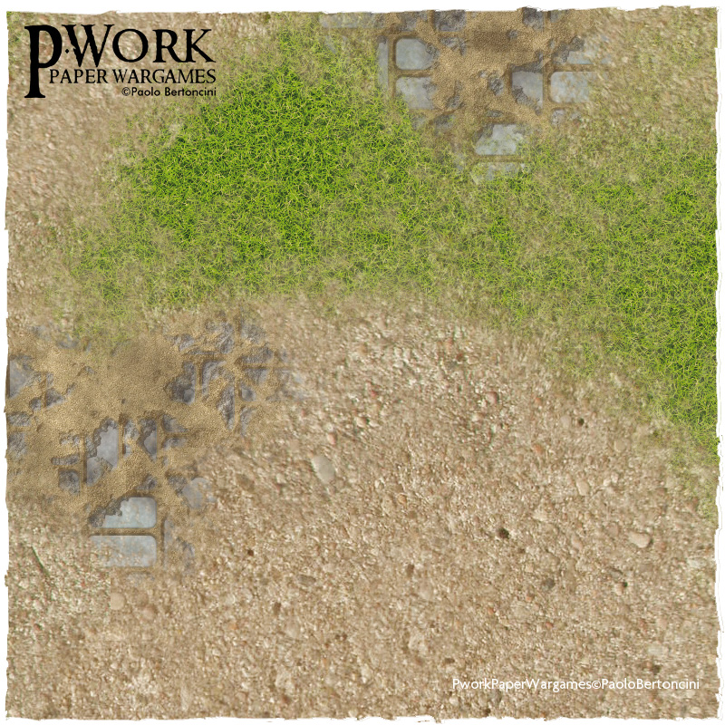 Pwork Wargames fantasy gaming mat: The Valley