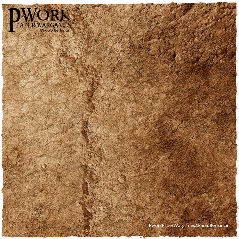 Pwork Wargames fantasy gaming mat: War Sands