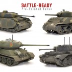 New: Pre Painted Battle Ready Tanks