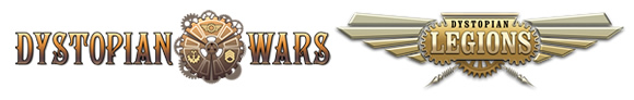 The World of Dystopian Wars logos