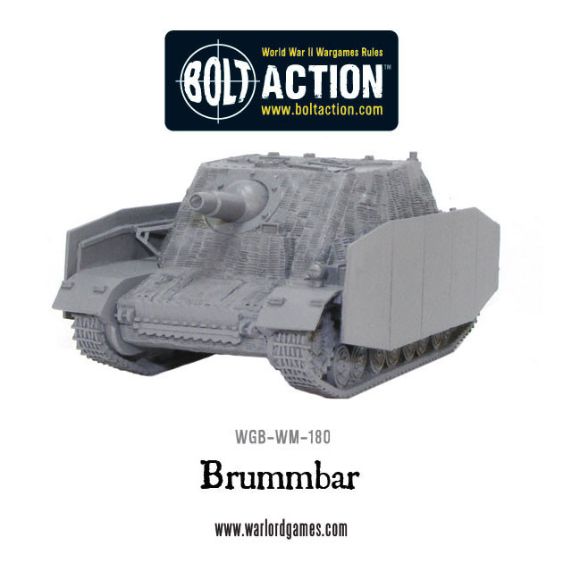 Bolt Action Brummbar heavy assault gun now available