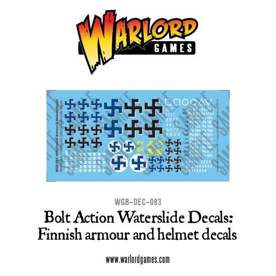 New Bolt Action decals for Waffen-SS, Finnish Army and Imperial Japanese