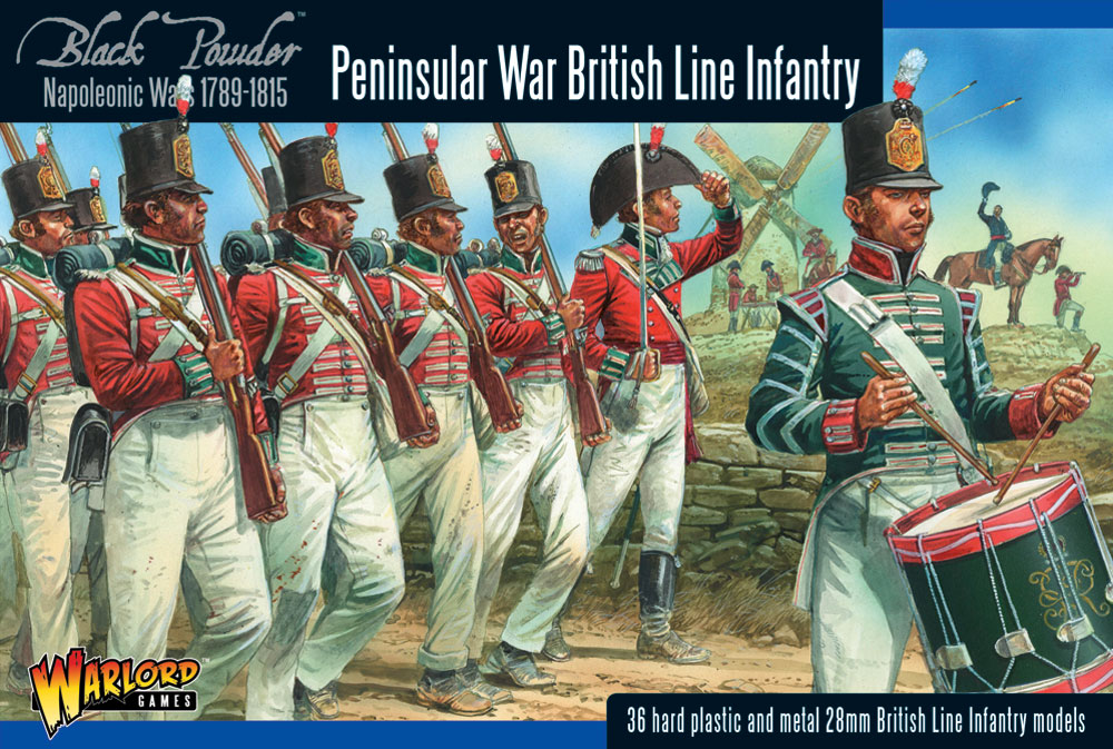 Pre-Order: Plastic Napoleonic British Line Infantry