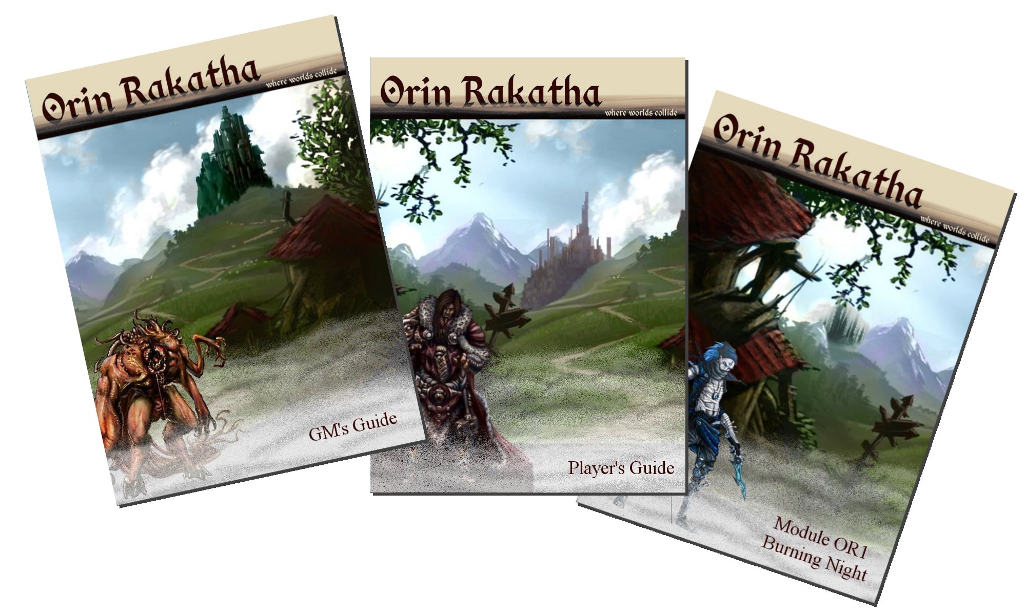 Orin Rakatha – RPG Sourcebook – LIVE NOW