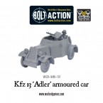 Bolt Action Kfz 13 Adler armoured car released
