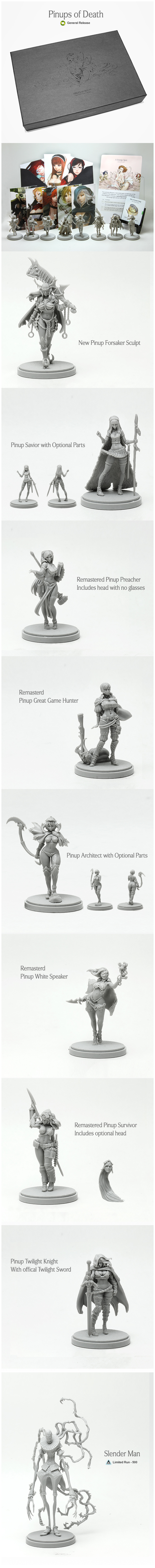 Kingdom Death releases Hard Plastic Pinup Collection
