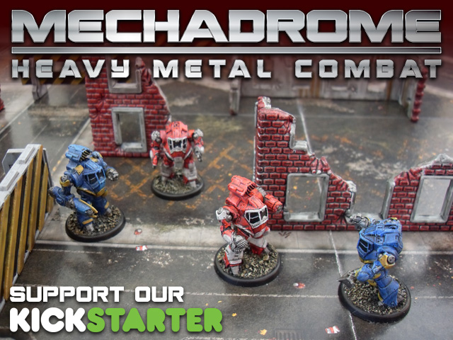 Mechadrome – Heavy Metal Combat – Kickstarter Launched!