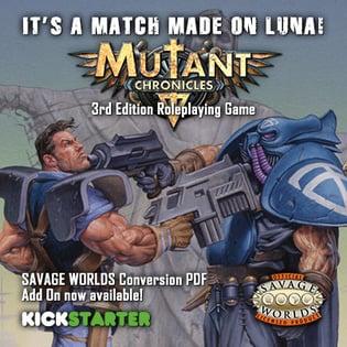 Mutant Chronicles Savage Worlds Edition & Wayne Reynolds Cover!