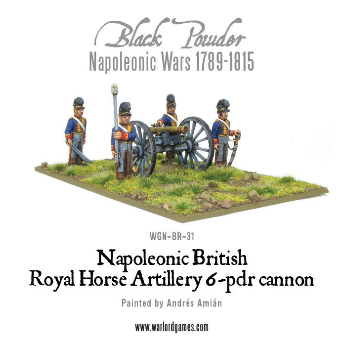 New: Napoleonic British Artillery
