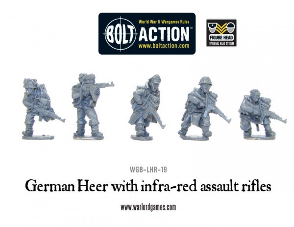 New: German Heer with infra-red assault rifles