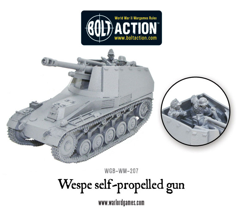New: Wespe Self-propelled Gun