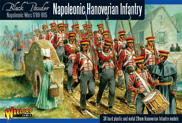 Pre-Order: Napoleonic Hanoverian Infantry plastic boxed set