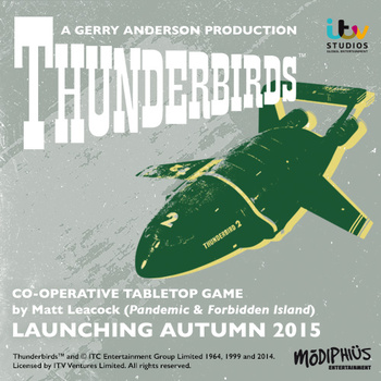 Thunderbirds Are Go For Co-operative Tabletop Game By Matt Leacock!