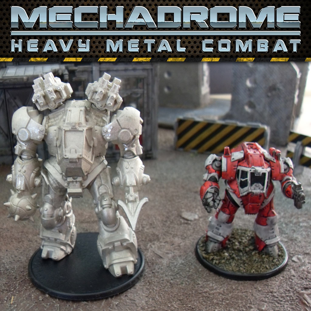 Mechadrome Medium Mech Sample Models