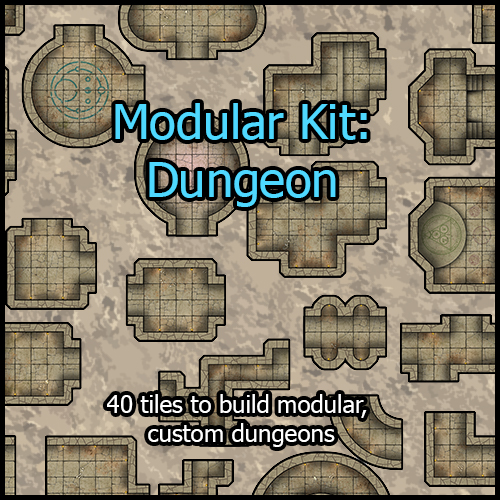Heroic Maps Modular Kit: Dungeon