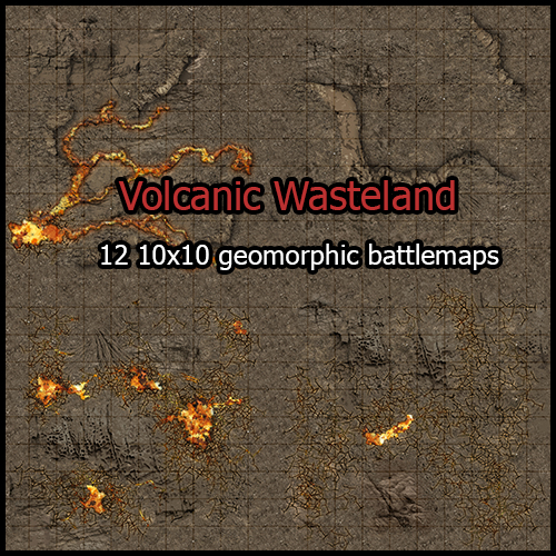 Heroic Maps – Volcanic Wasteland