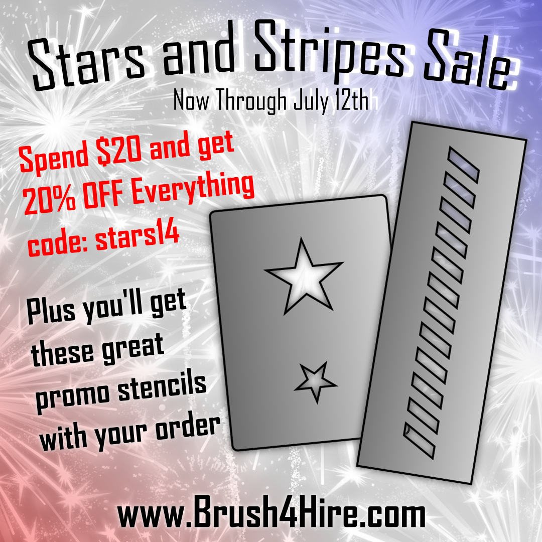 Get Free Stencils and 20% off on Everything