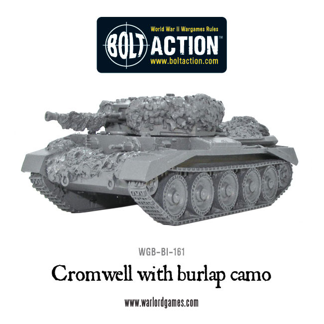 New: Cromwell with burlap camo