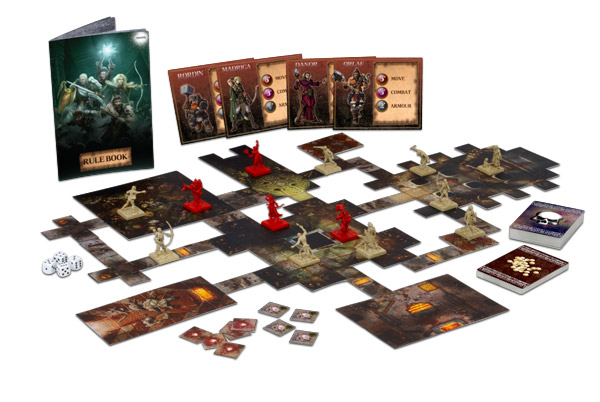 Retailer support added to the Dungeon Saga Kickstarter