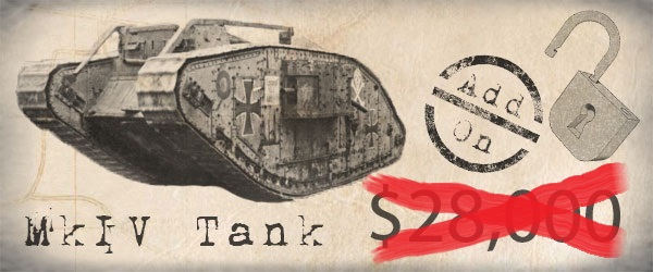 600% Funding!  Tanks of WWI Kickstarter – Update #17