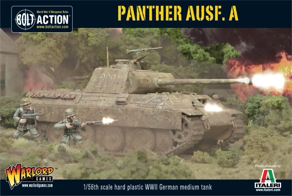 New: Panther Ausf A plastic box set
