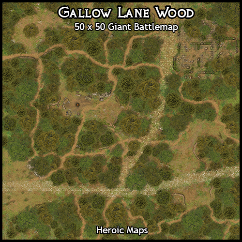 Heroic Maps – Gallow Lane Woods