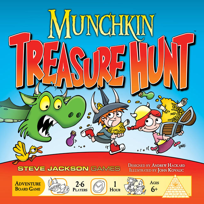 Kids Love Treasure! Announcing Munchkin Treasure Hunt