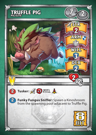 Truffle Pig Preview for Super Dungeon Explore:Forgotten King!