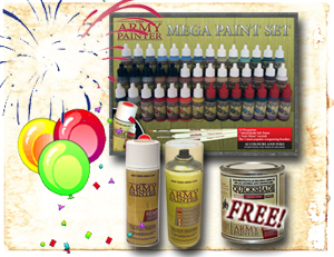 Army Painter 7 years birthday deal