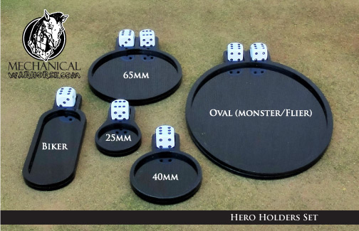 New Hero Holders and Complete set now avalible.