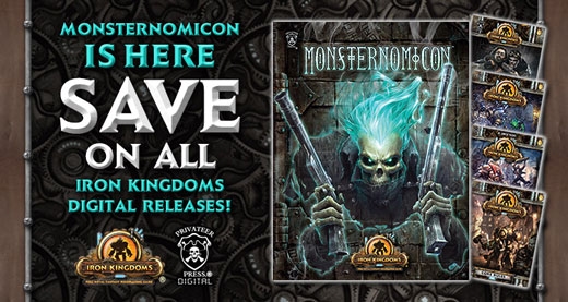 Save on Iron Kingdoms RPG Digital Releases!