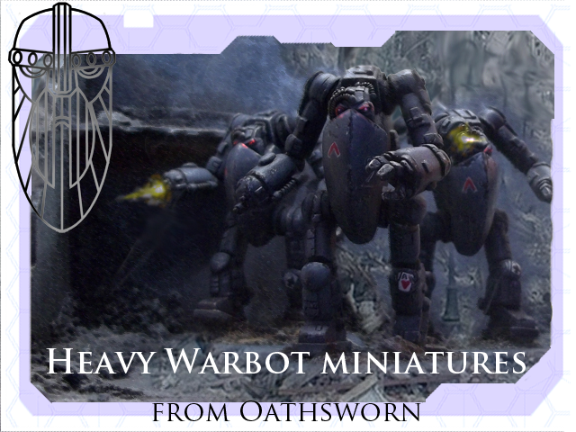 Oathsworn’s Warbot Kickstarter adds free miniatures!