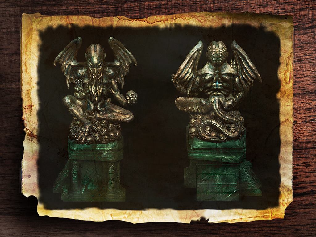 Lovecraft Nightmares: Kickstarter Campaign by Kabuki Models – prototypes