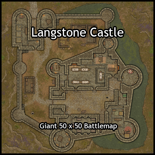 Heroic Maps: Langstone Castle