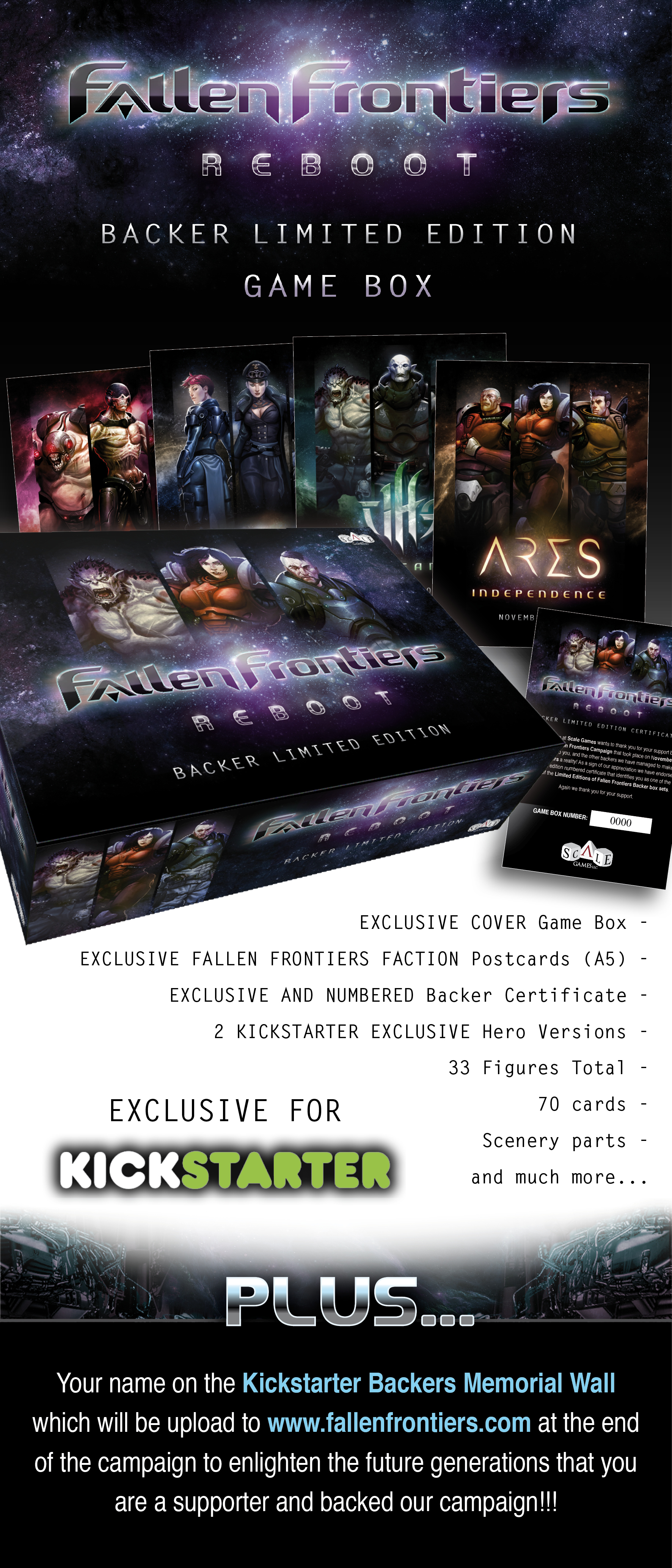 Fallen Frontiers Box Contents Revealed