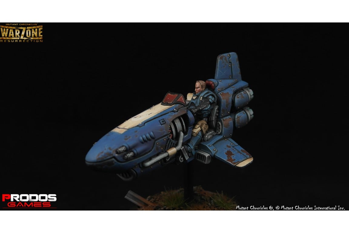 Warzone Resurrection Unit Spotlight: Lt Col. Sanders The Blue Shark