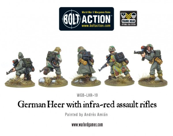 German Nachtjager squad with infra-red assault rifles - BoLS GameWire