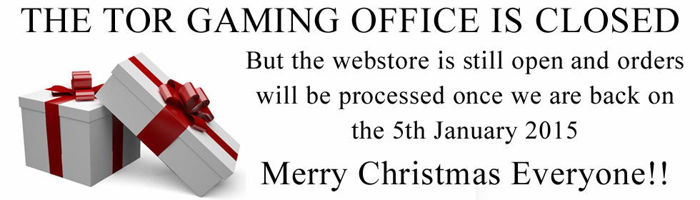 Tor Gaming office is now officially closed for Christmas!!!