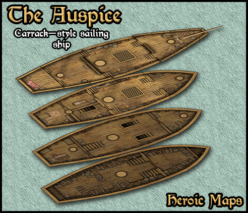 Heroic Maps – Ships: The Auspice