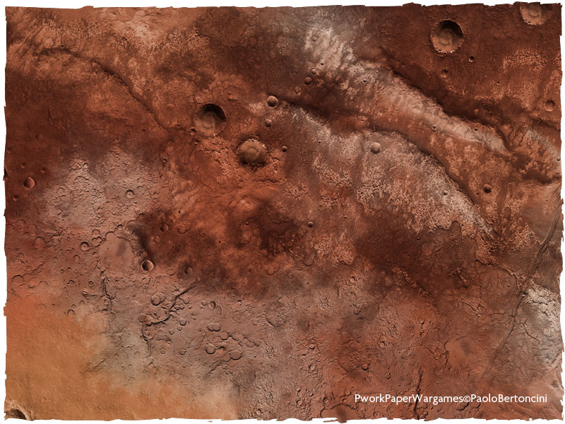 Land of Mars: new game mat by PWORK